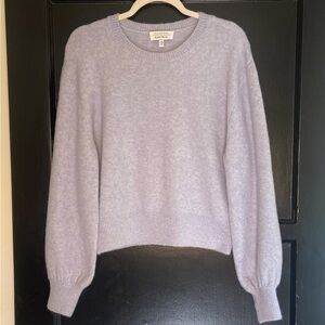 & Other Stories Pale Blue Crew Neck Sweater